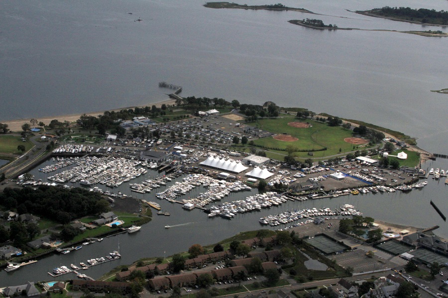 Norwalk cove aerial